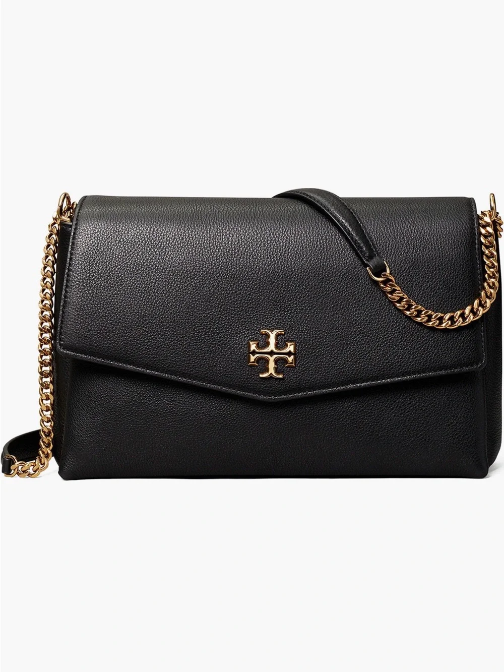 Tory Burch Kira Pebbled Leather Convertible Shoulder Bag
